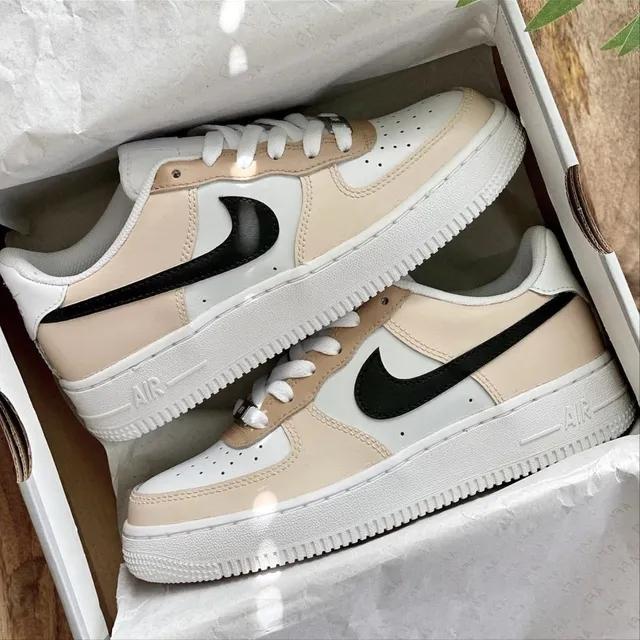 Custom Air Force Black Beige