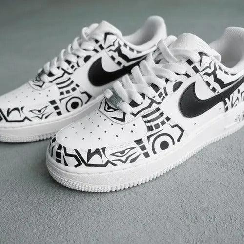 Custom Air Force 1 Black Design-oicustom