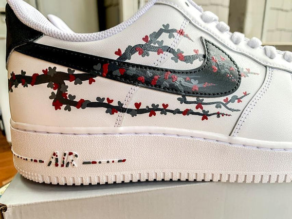 Custom Air Force 1 Black Jasmine-oicustom