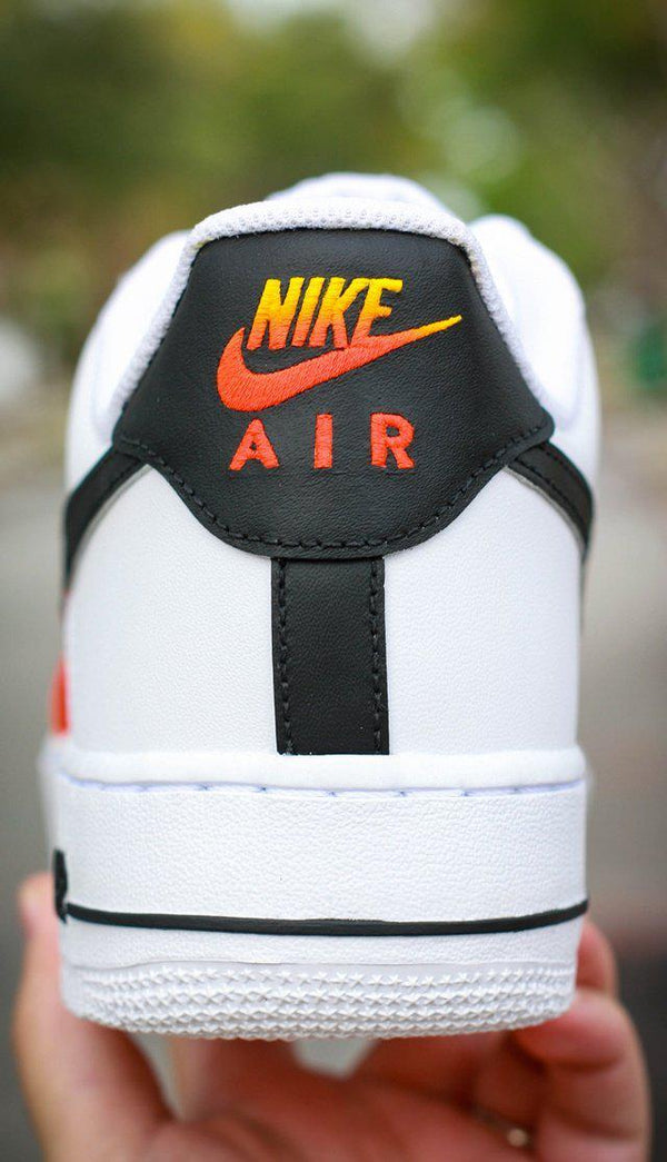 Custom Air Force 1 Blacked Out Sunrise-oicustom