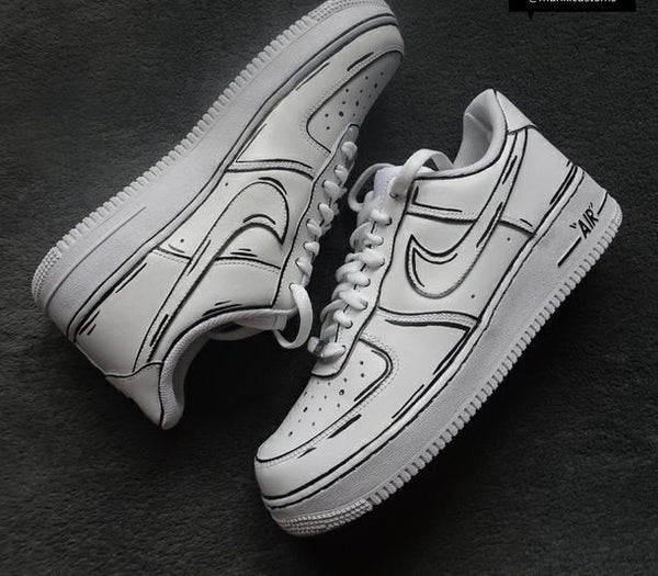 Custom Air Force 1 Cartoon-oicustom