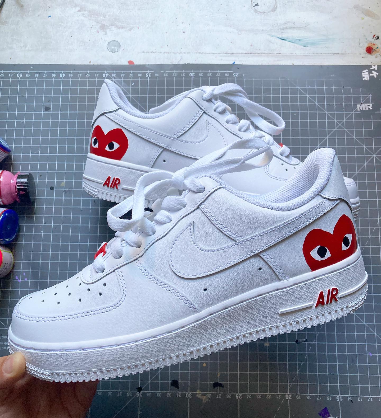 comme des garcons custom air force 1