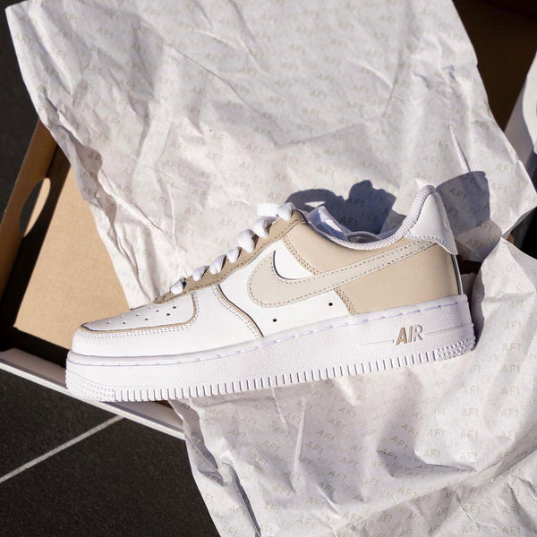 Custom Air Force 1 Chai Latte-oicustom