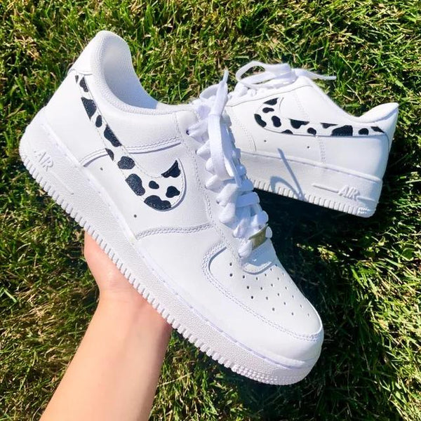 Custom Air Force 1 Cow Print-oicustom
