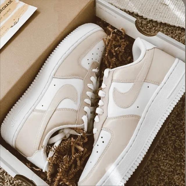 Custom Air Force 1 Cream – oicustom