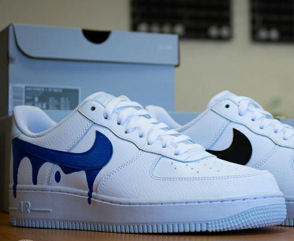 Custom Air Force 1 Drip Black-oicustom