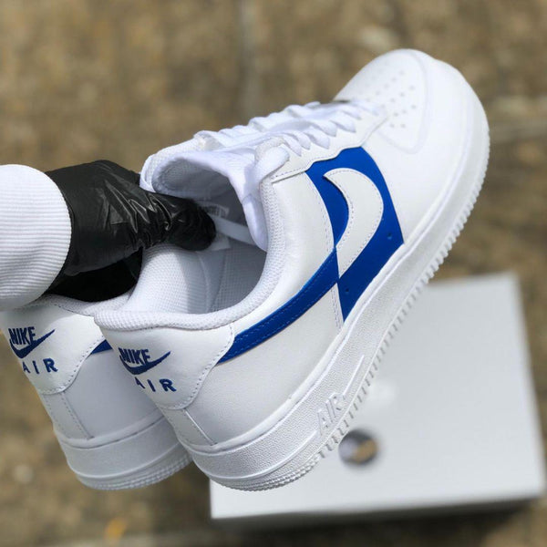 Custom Air Force 1 Half Blue-oicustom