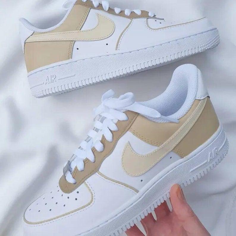 custom air force 1 latte nike â oicustom