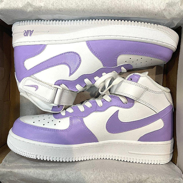 Custom Air Force 1 Mid Purple-oicustom
