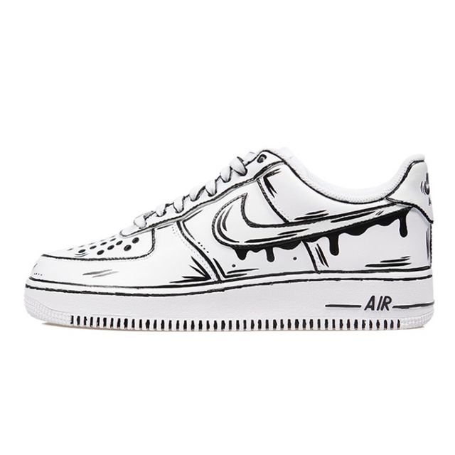 Custom Air Force 1 Outline Drip – oicustom