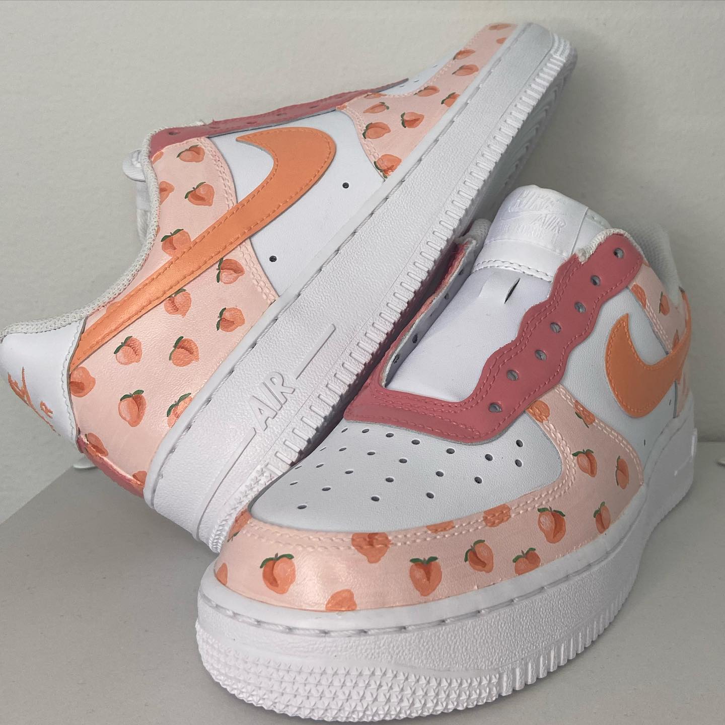 peach airforce ones