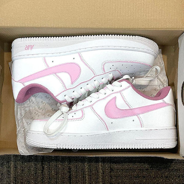 Custom Air Force 1 Pink Colour-oicustom