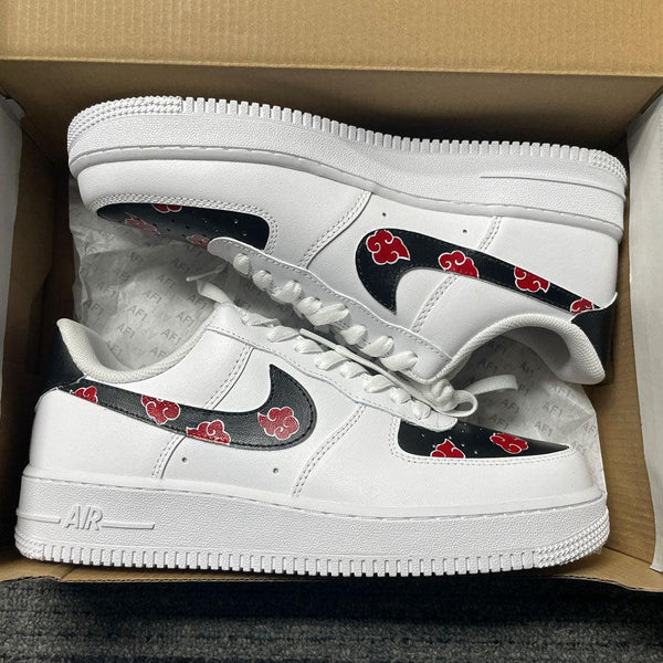 Custom Air Force 1 Red Clouds-oicustom