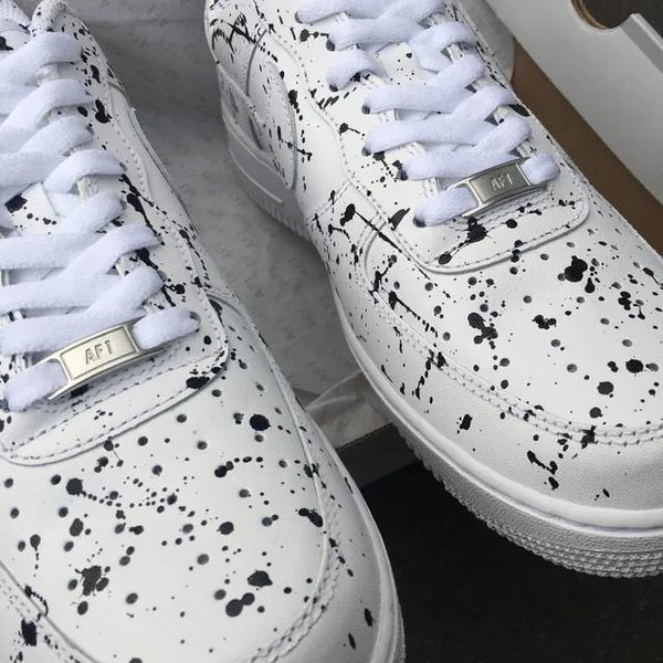 Custom Air Force 1 Splash Black-oicustom