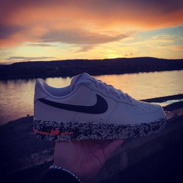 Custom Air Force 1 Splorange-oicustom