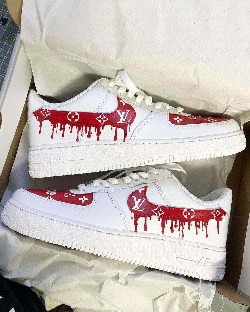 Custom Air Force suprême lv ♥️ - Main Image