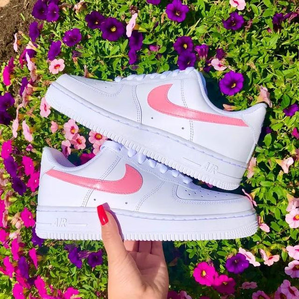 Custom Air Force 1 Watermelon Pink Pastel-oicustom