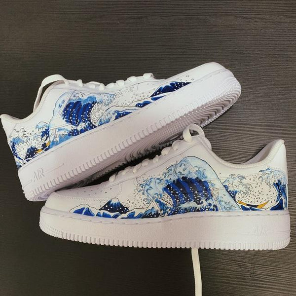 Custom Air Force 1 Wave Kanagawa-oicustom