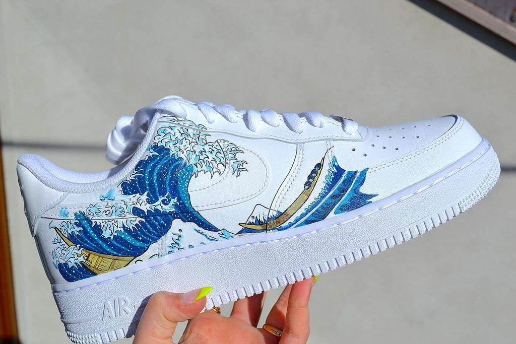 custom air force 1 waves – oicustom