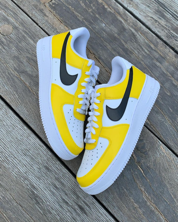 Custom Air Force 1 Yellow-oicustom