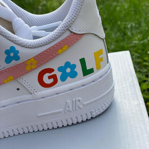 Custom Air Force 1’s🌼🌸-oicustom