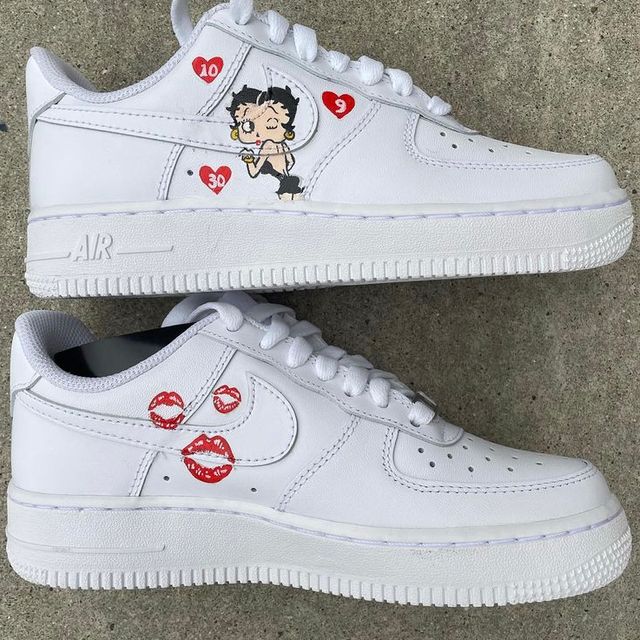 Custom Air Force One Betty Boop Af1