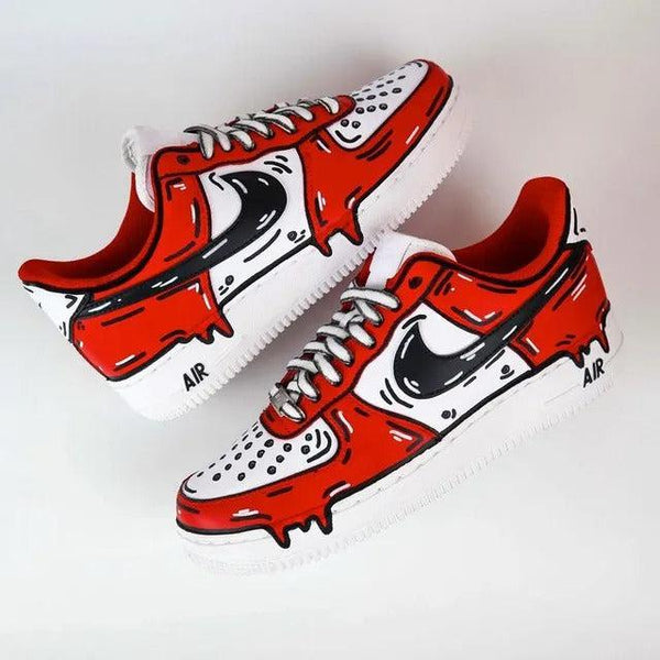 Custom Air Force One Bloody Drip Af1 – oicustom