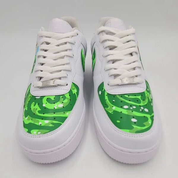 Custom Air Force One Rick And Morty Af1-oicustom