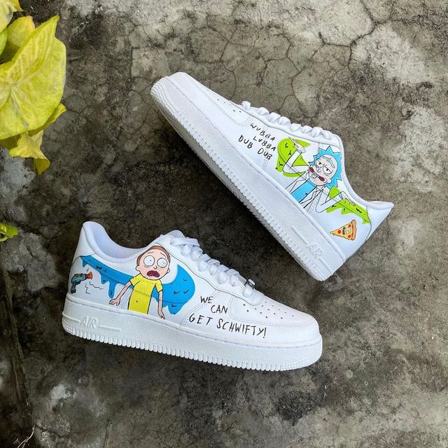 Custom Air Force One Rick & Morty Af1 – oicustom