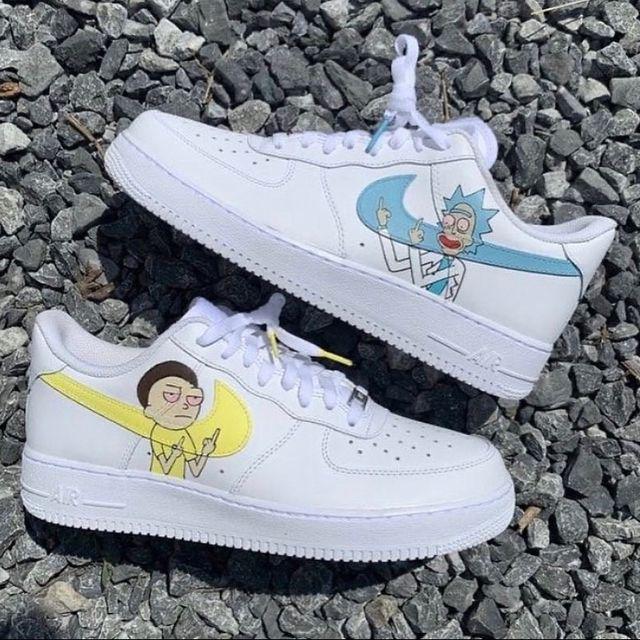 rick and morty nike air