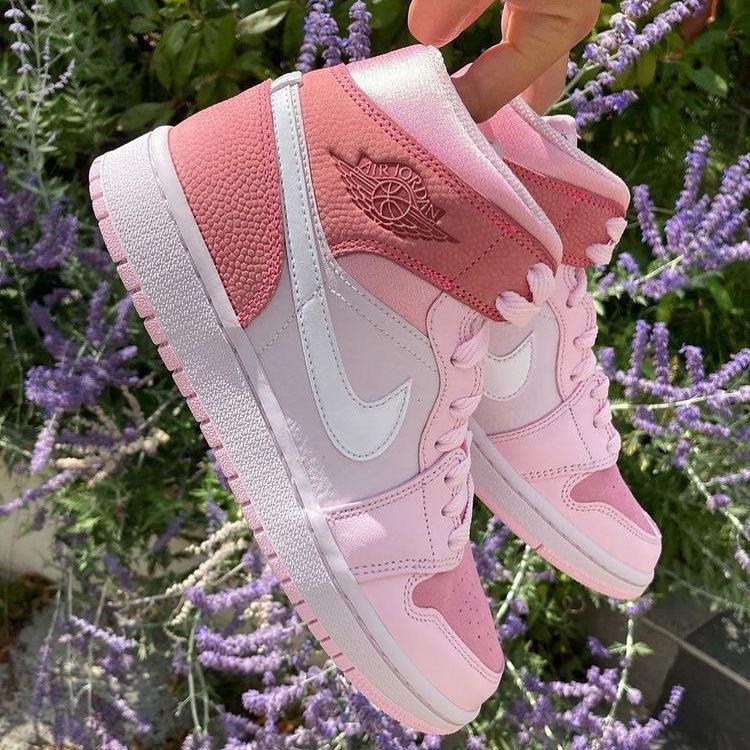 Custom Air Jordan Pink Custom Air Jordan Baby Pink