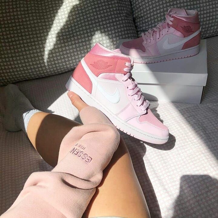 Custom Air Jordan 1 Baby Pink-oicustom