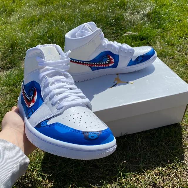 custom bape jordan 1