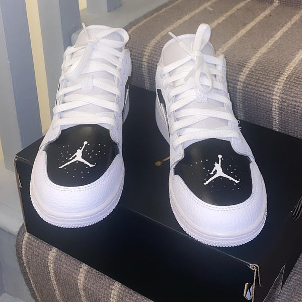 Custom Air Jordan 1 Black-oicustom