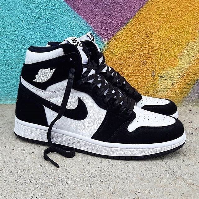 Custom Air Jordan 1 Black White Twist – oicustom