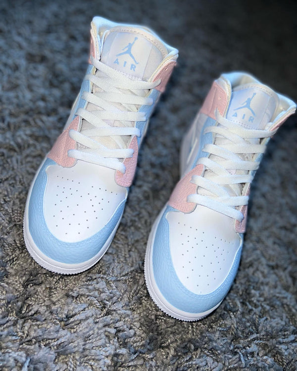 Custom Air Jordan 1 CANDY FLOSS-oicustom