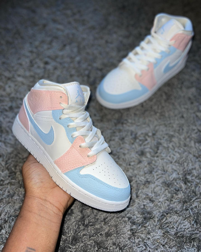 Custom Air Jordan 1 CANDY FLOSS-oicustom