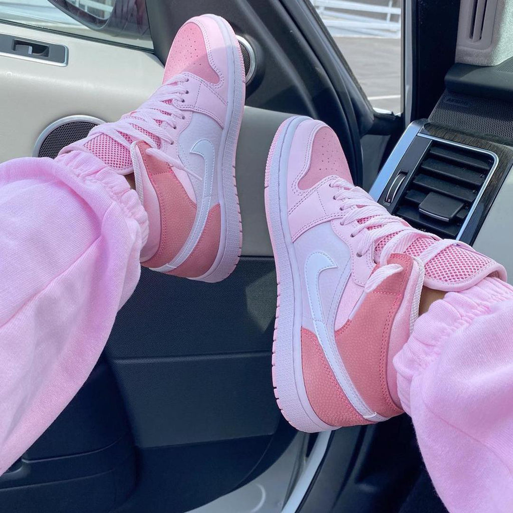 Custom Air Jordan 1 Digital Pink – oicustom