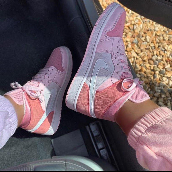 Custom Air Jordan 1 Digital Pink – oicustom