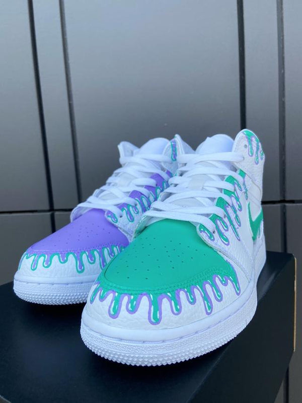 Custom Air Jordan 1 Dripping-oicustom