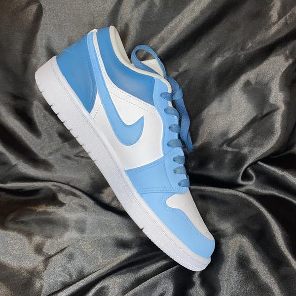 Custom Air Jordan 1 Feeling Blue-oicustom