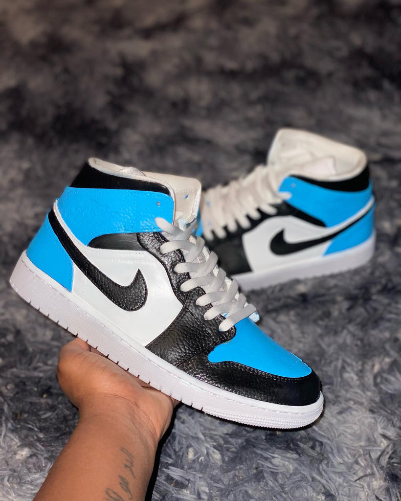 Custom Air Jordan 1 FROST BITE-oicustom