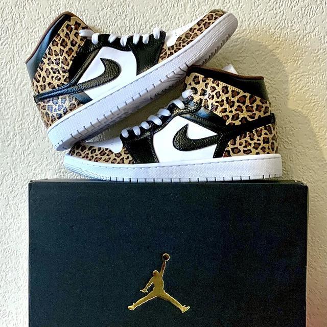 Custom Air Jordan 1 Leopard Print � oicustom