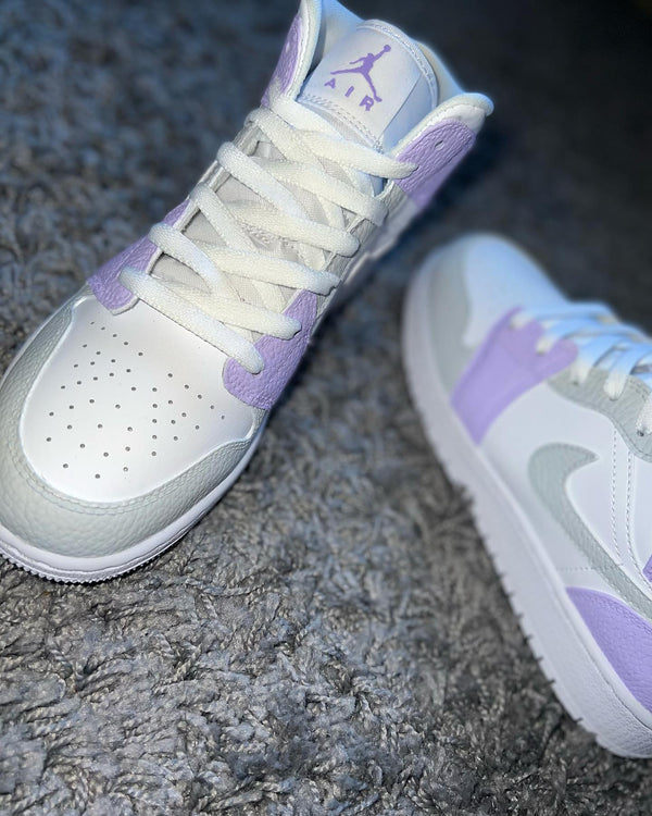 Custom Air Jordan 1 LILAC DREAMZ-oicustom