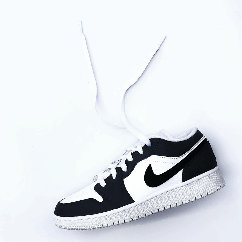Custom Air Jordan 1 Low Black-oicustom