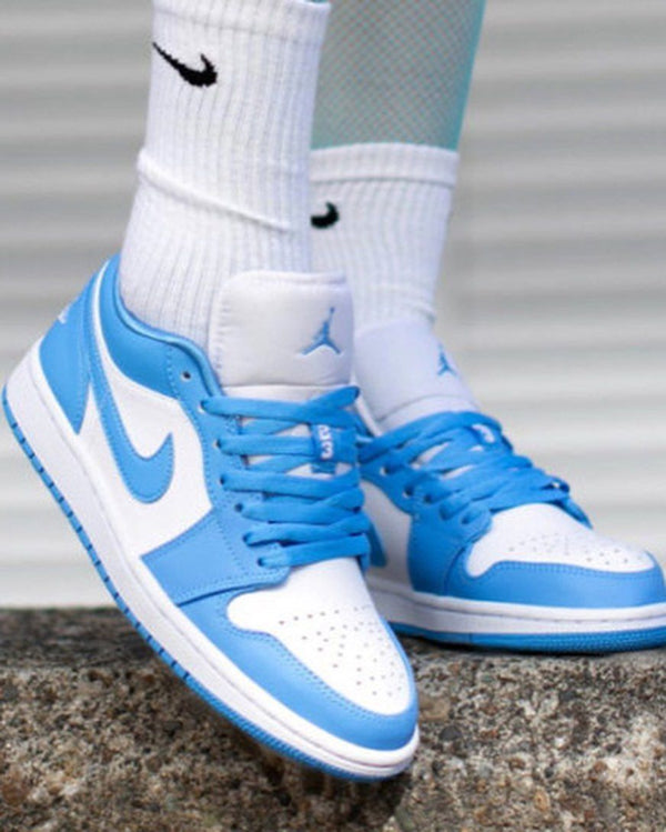 Custom Air Jordan 1 Low Sky Blue-oicustom