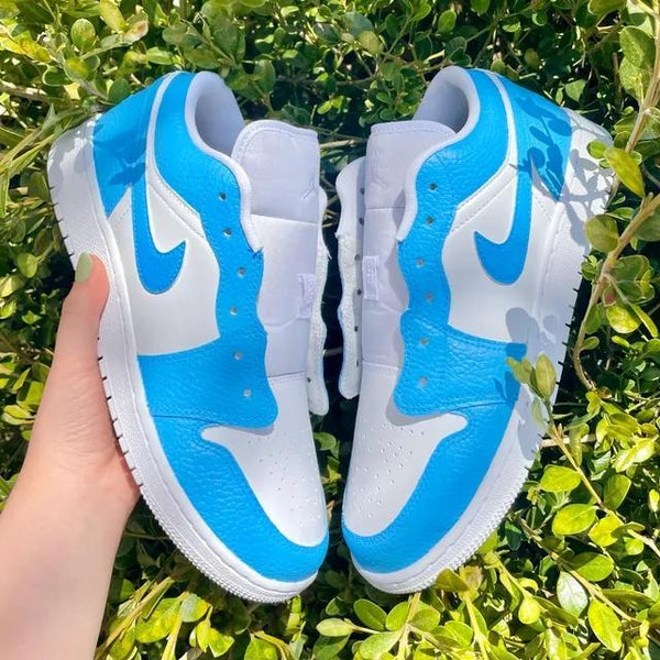 Custom Air Jordan 1 Low UNC Colorblock-oicustom