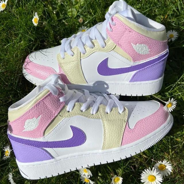 Custom Air Jordan 1 Mid Candy Pink â oicustom