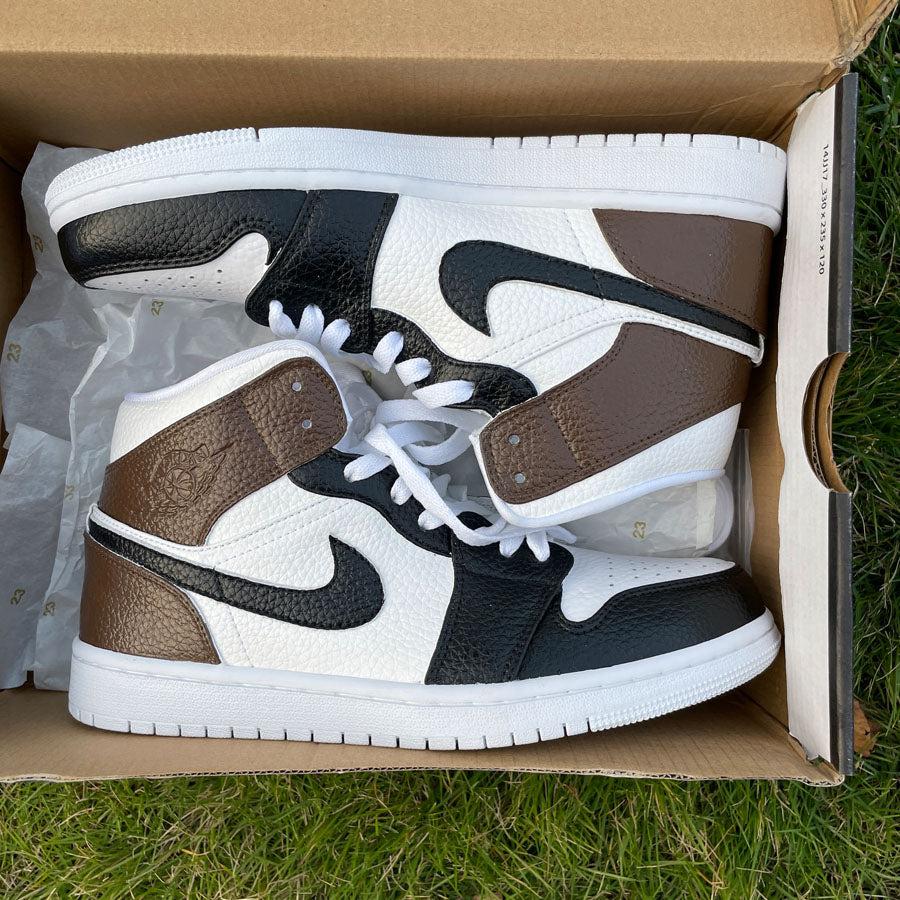 Custom Air Jordan Mid Mocha