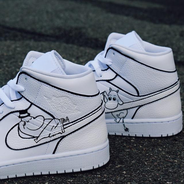 Custom Air Jordan 1 Moomilaakso-oicustom
